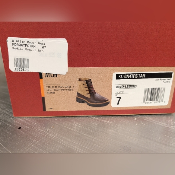 NWT Kodiak Atlin Boots Premium Waterproof Leather & Suede Comfort SZ 7 W - Picture 3 of 12